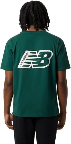 Vista 3 de New Balance Manga corta Nb Essentials para hombre