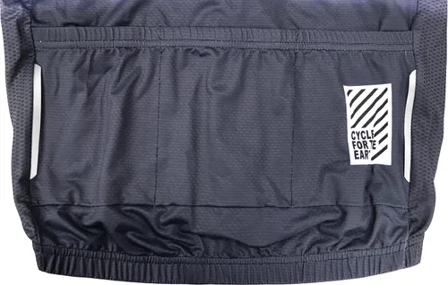 Vista 8 de Lo.gas Maillot de ciclismo para hombre, manga cortalarga, camisas de ciclismo con cremallera completa con bolsillos, ropa de bicicleta de carretera