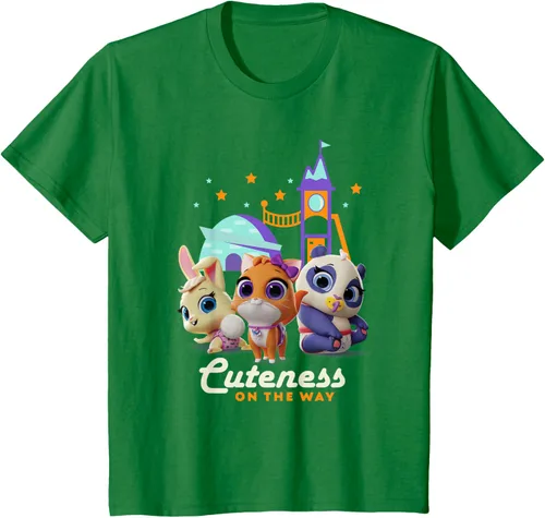 Vista 47 de Disney Camiseta Junior T.O.T.S. Cuteness On the Way Negro