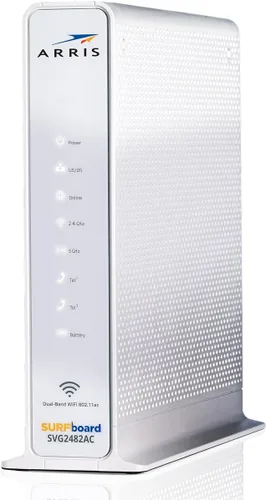 Vista 14 de [Usado] Arris (SBG10) - Combo de módem y enrutador por cable - DOCSIS 3.0 16 x 4 Gigabit y WiFi AC1600