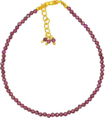 Vista 28 de TGH Pulsera de cuentas naturales con piedras preciosas microfacetadas, joyería para ella, cristales curativos energéticos de piedra natal, cadena