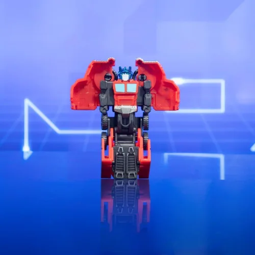 Vista 5 de Transformers EarthSpark Tacticon Optimus Prime Figura 2.4 in Robot Juguete para niños a partir de 6 años