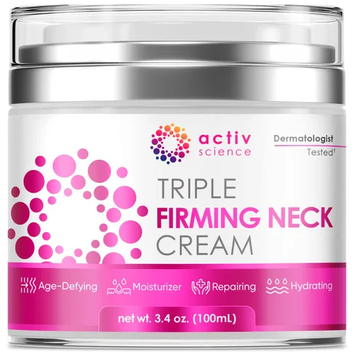 Vista 9 de ACTIVSCIENCE Crema reafirmante para el cuello - Hidratante facial antienvejecimiento natural con retinol, colágeno y ácido hialurónico - Crema