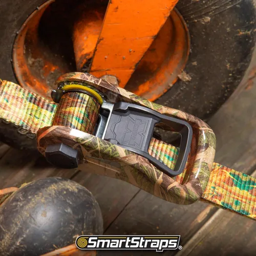 Vista 8 de SmartStraps 1956 14' Correas de carraca CamoX de 14 pies con tejido de camuflaje (5,000 lb)