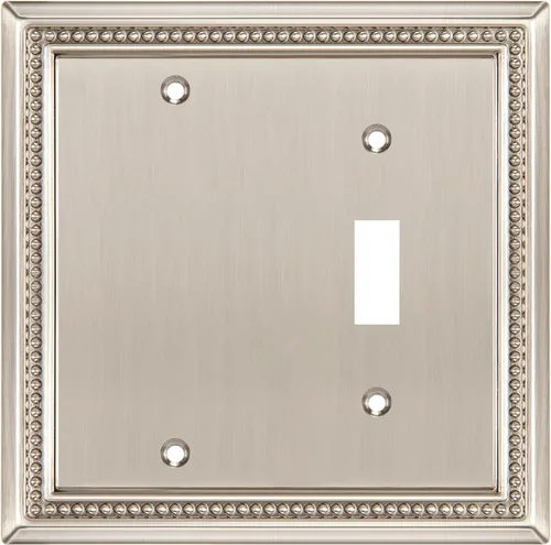 Vista 139 de Henne Bery Sunken Pearls Placa de Pared Decorativa de Servicio Pesado Placa de Interruptor Cubierta de Tomacorriente