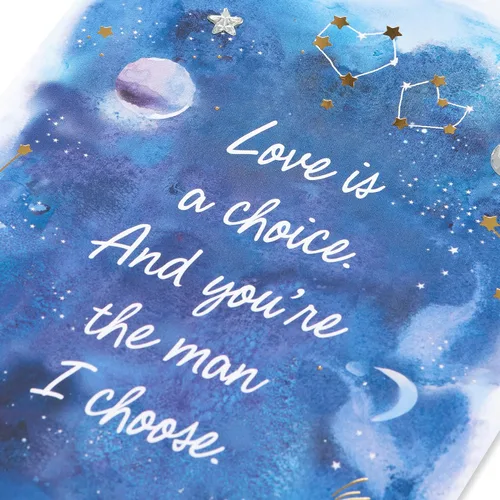Vista 5 de American Greetings Tarjeta de aniversario para él (una y otra vez)