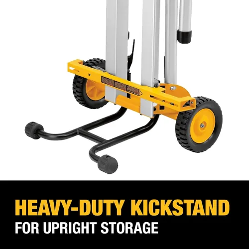 Vista 8 de DEWALT Sierra de mesa para lugar de trabajo, compacta, 8-1/4 pulgadas con soporte para sierra de mesa, móvil/rodante (DWE7485 y DW7440RS)