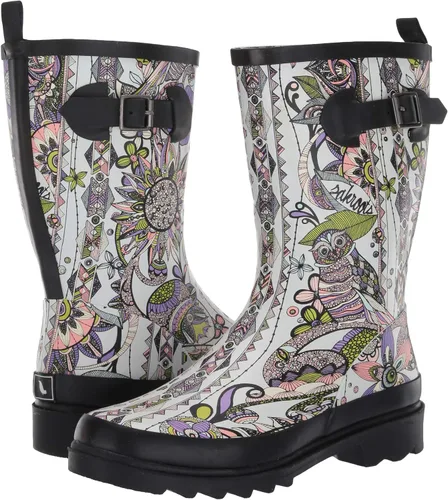 Vista 7 de The Sak Sakroots Ringo Midi Botas de lluvia para mujer Multi 6