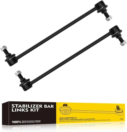 Vista 11 de TOVASTY 2 piezas eslabones de barra estabilizadora compatibles con Chevy Silverado 1500 2007-2016, Avalanche 07-13, Suburban 15-16, compatibles
