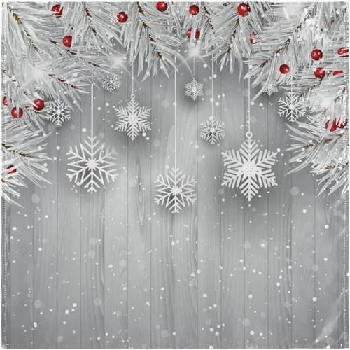 Vista 9 de Paquete de 6 servilletas de tela, servilletas lavables de Navidad, ideales para bodas, fiestas, cenas de vacaciones, 20 x 20 pulgadas Patrón 3