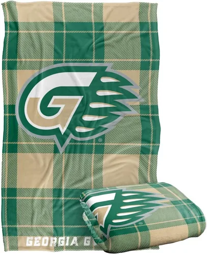 Vista 147 de LOGOVISION St John's University Campus Plaid Spirit Silky Touch Manta súper suave 36 x 58 pulgadas