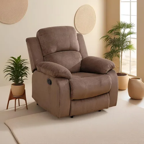 Vista 56 de Conjunto de sofá para sala de Estar, sillón reclinable de cuero transpirable, sofá de 3 plazas para cine en casa con portavasos para apartamento