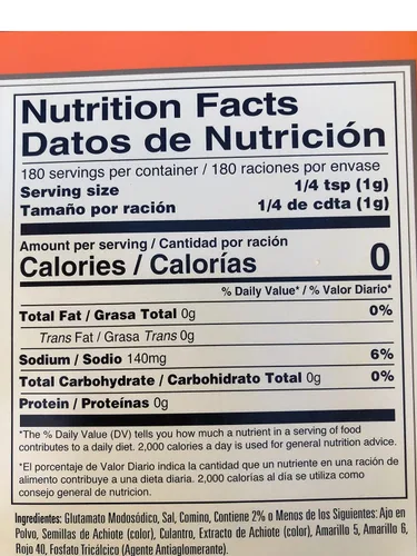 Vista 3 de Sa-son Accent Calidad Condimento premium, Sabor Culantro Achiote, 36