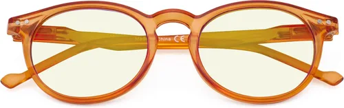 Vista 7 de CessBlu Gafas de computadora para mujer, redondas, ovaladas, con filtro de luz azul, lentes de lectura para mujer