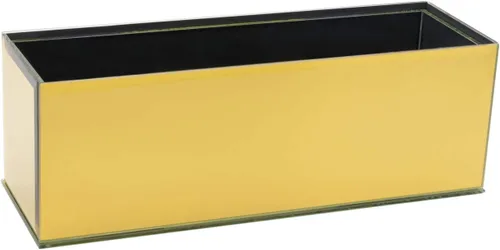 Vista 10 de Royal Imports - Florero de cristal decorativo de forma oblonga rectangular para centro de mesa o decoración de boda