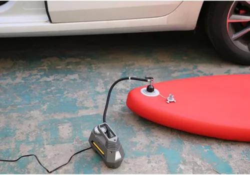 Vista 5 de VANZACK Adaptador de bomba SUP inflable, convertidor de bomba de aire, adaptador de válvula de aire, adaptador de bomba de aire para barco, conector