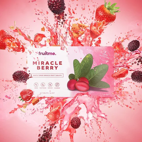 Vista 4 de Miracle Berry Tablets 10 Pack - 10 Gently Dried Miracle Fruit Tablets - Sweeten Those Sour Moments with Unique Taste Changing Magic Fruit by FruitMe