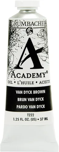 Vista 5 de Grumbacher Academy Pintura al óleo, 1.3 fl oz/1.25 oz, Siena quemada
