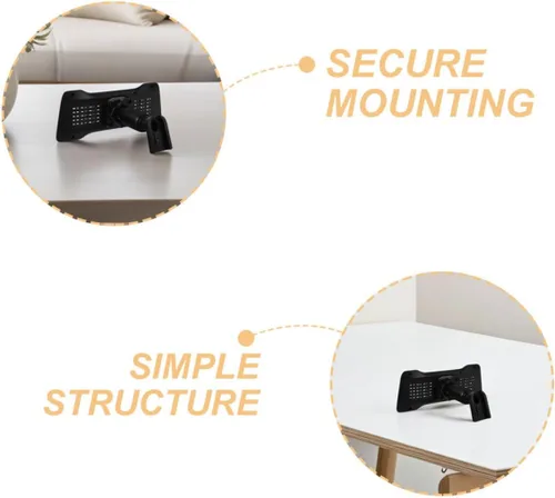Vista 8 de VILLCASE Juego de 2 soportes de espejo retrovisor para cámara de visión trasera, kit de montaje duradero con construcción estable para diversas