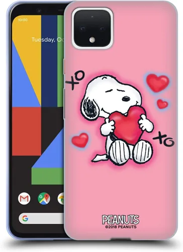 Vista 330 de Head Case Designs Officially Licensed Peanuts Beach Surf Snoopy Boardwalk Airbrush Gel Case [Military Grade Protection] Compatible with Google Pixel