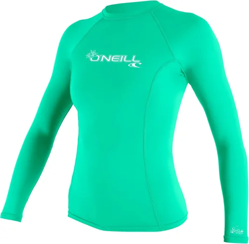Vista 13 de O'Neill Sudadera de compresión con protección UV manga larga para mujer Rosado fox