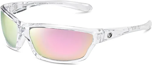 Vista 62 de Nitrogen Gafas de sol deportivas polarizadas envolventes para hombres y mujeres, UV400, para conducir, pescar, correr, gafas de sol