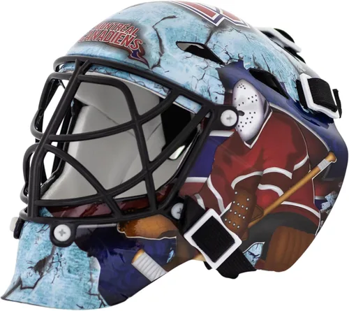 Vista 40 de Franklin Sports mini máscara para portero con logo de la NHL