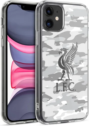 Vista 260 de Head Case Designs Funda de gel con licencia oficial del Liverpool Football Club Away Colourways Crest Camou [protección de grado militar] compatible