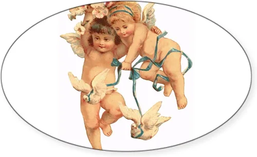 Vista 11 de CafePress Pegatina rectangular de espíritu santo para parachoques de coche ovalada Blanco - Pegatina Rectángulo Espíritu Santo