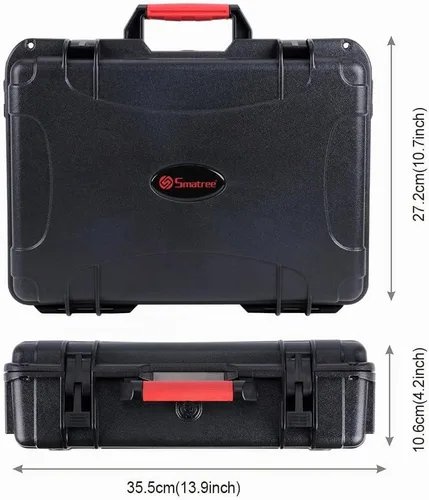 Vista 4 de Smatree Estuche de transporte impermeable de 10.2 L compatible con Mavic Platinum/Pro Mavic-Fly More Combo (no apto para Mavic 2 Pro/Zoom)