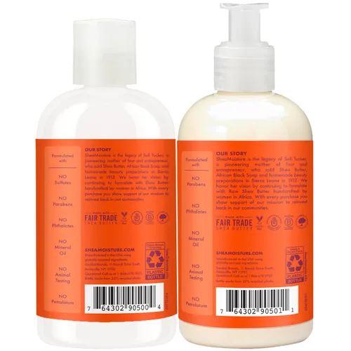 Vista 2 de Kit de champú y acondicionador hidratante de mango y zanahoria para niños