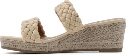 Vista 4 de WHITE MOUNTAIN Sandalias de plataforma Salvadora para mujer
