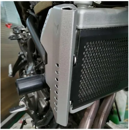 Vista 5 de Radiador Rejilla Guardia para Ya&maha MT07 MT-07 FZ07 FZ-07 2013 2014 2015 2016 2017 Accesorios de la motocicleta lado Radiador Rejilla Protector