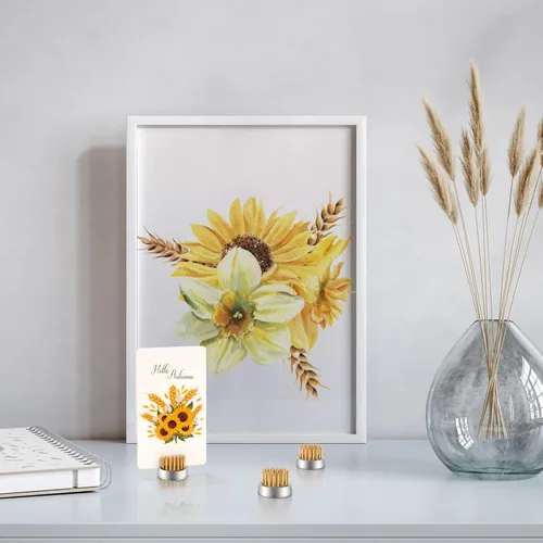 Vista 5 de WUWEOT Kenzans - Paquete de 12 soportes redondos para ranas florales, mini rana floral, soporte para alfileres de flores de 0.9 pulgadas