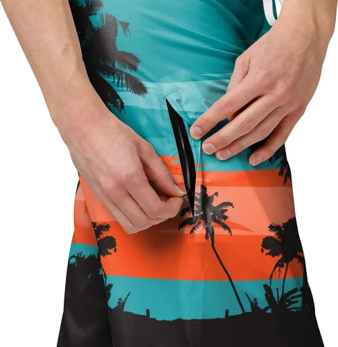 Vista 43 de FOCO Bañador con logotipo del equipo de la NFL para hombre Sunset