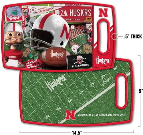 Vista 62 de YouTheFan NCAA Retro Series Tabla de cortar
