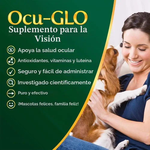 Vista 2 de Ocu-GLO Suplemento visual para perros medianos a grandes (45ct)