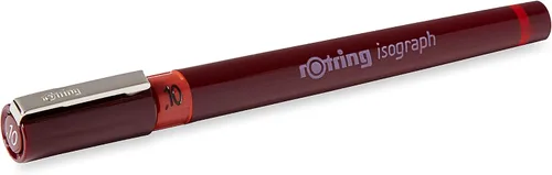 Vista 3 de Rotring Isograph Plumas para dibujo técnico. Juego de 3 unidades, Marrón