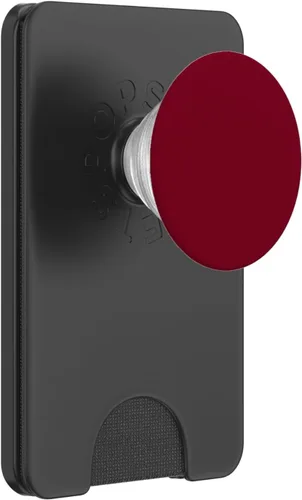 Vista 7 de PopSockets Agarre para teléfono con soporte expansible - Burdeos PopSockets intercambiable PopGrip