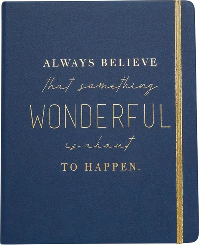 Vista 12 de WORLD TRAVELER Cuaderno de Diario Grande Rayado - Cuaderno de Tapa Dura que se Abre Plano con 2 Marcapáginas de Cinta, Diario de Escritura de Tapa