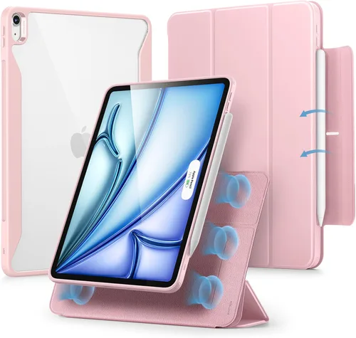 Vista 14 de ESR Funda para iPad Air de 11 pulgadas M3/M2 (2025/2024), Funda para iPad Air de 5ª/4ª generación (2022/2020) de 10.9 pulgadas con soporte