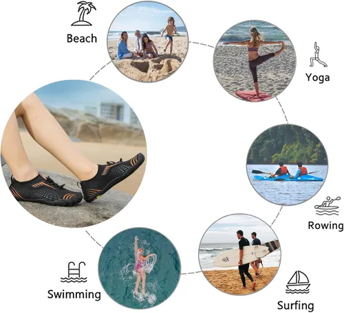 Vista 7 de Zapatos de agua para hombre, zapatos de agua para mujer, zapatos de agua para hombre, zapatos de agua para mujer, zapatos de agua para mujer