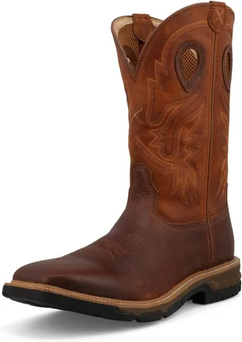 Vista 13 de Twisted X Mens 12" Pull On Soft Toe Western Work Boot