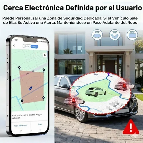 Vista 7 de Rastreador GPS para vehículos, hasta 7 meses de duración de la batería
