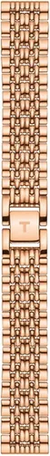 Vista 4 de Reloj Tissot T1092103303100 de acero inoxidable con esfera plateada