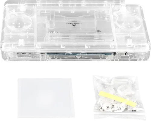 Vista 6 de OSTENT Full Repair Parts Replacement Housing Shell Case Kit for Nintendo DS Lite NDSL Color Clear