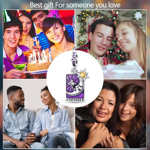 Vista 58 de KUNSIR Los abalorios se adaptan a pulseras Pandora para mujer, plata de ley 925, cuentas colgantes de joyería para niñas, dijes de feliz cumpleaños