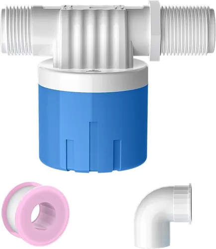 Vista 2 de 1 paquete de 1/2 válvula de flotador para tanque de agua, válvula de flotador de agua Aquapulse automática de control de nivel de agua Aqua Pluse