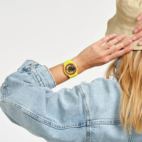 Vista 3 de ISWATCH AZUL Amarillo