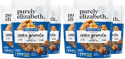 Vista 13 de Purely Elizabeth granola de galleta con chispas de chocolate 11 OZ